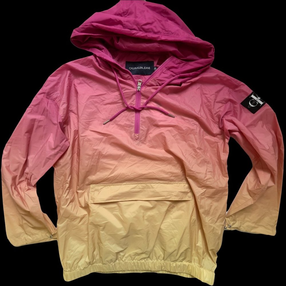 Calvin Klein Jeans Ombre Water-Resistant Hooded
